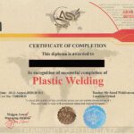 مدرک بین المللی جوش پلاستیک